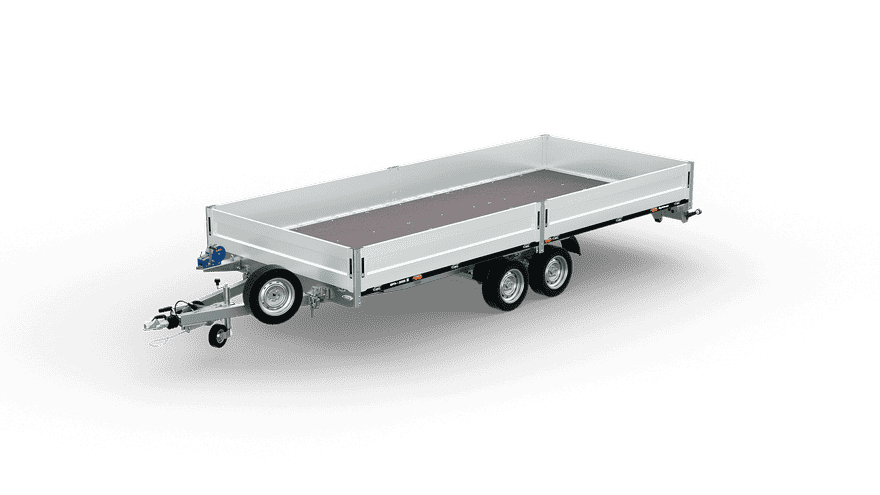 OPTI+ 3550 - platforma uchylna z burtami DMC 3500kg skrzynia 5000x2160