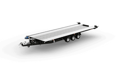 TRIMAXLIFT 3560 - laweta uchylna trzyosiowa ze zintegrowanym najazdem DMC 3500kg skrzynia 6000x2160